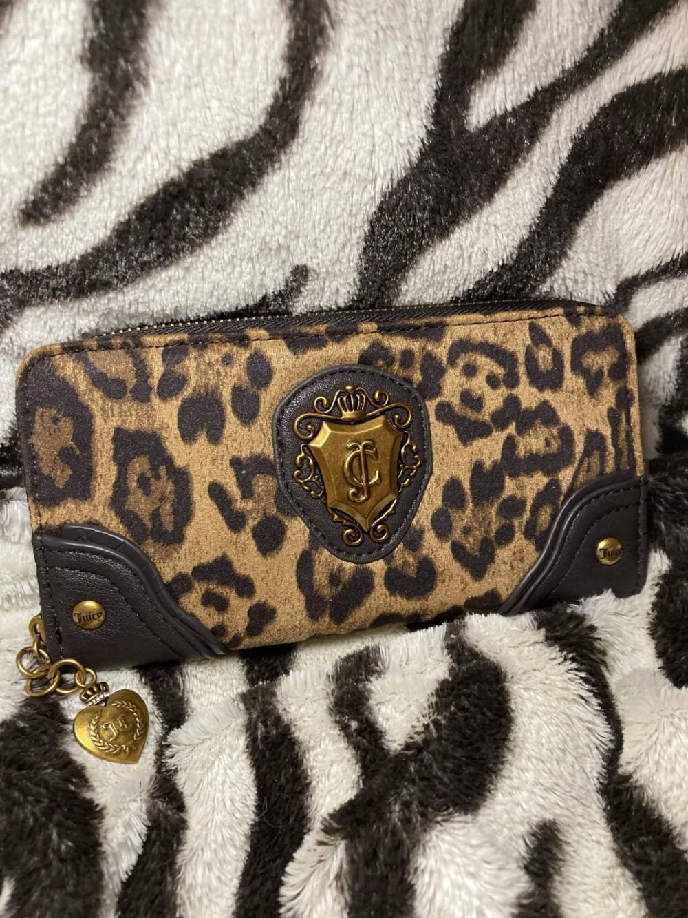 Juicy Couture Leopard Print Wallet